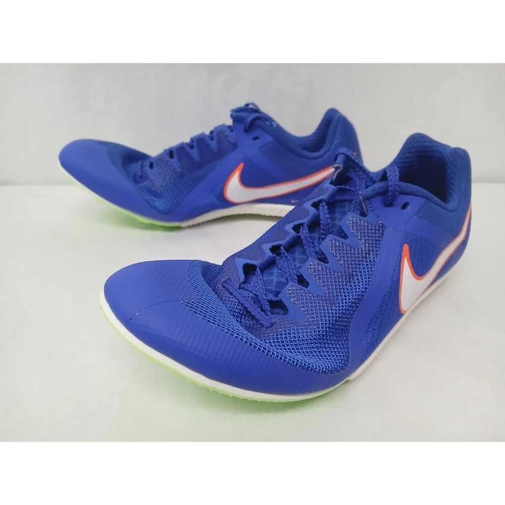 Nike Mens Zoom Rival Multi Track and Field Cleats NO SPIKES DC8749-401 Blue Sz 9